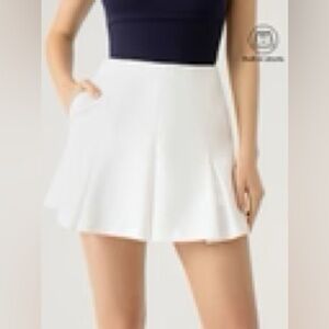 Pleated Mini Skort